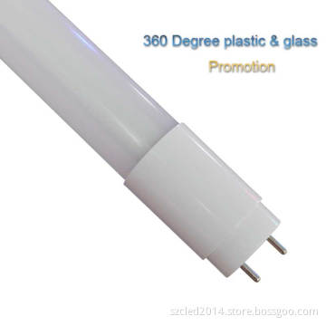 18W 360 Degree Plastic or Glass T8 LED Tube
